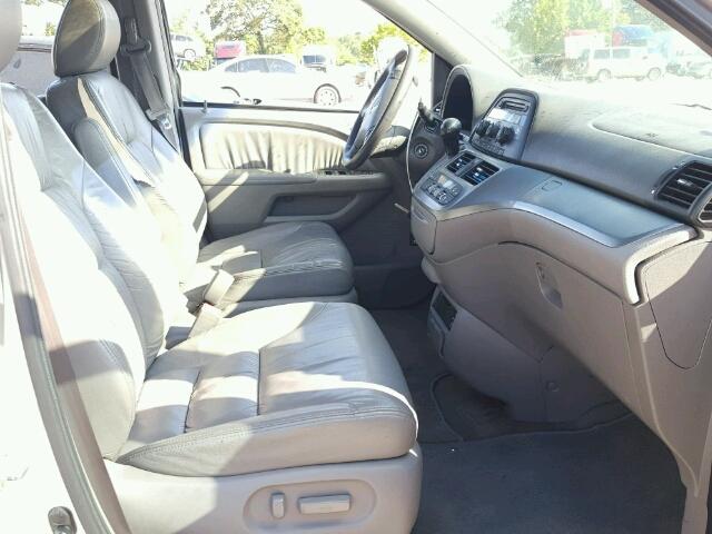 5FNRL38778B070299 - 2008 HONDA ODYSSEY EX SILVER photo 5