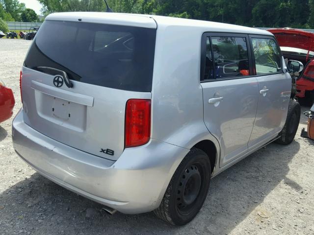 JTLKE50E991066061 - 2009 TOYOTA SCION XB Silber Foto 4