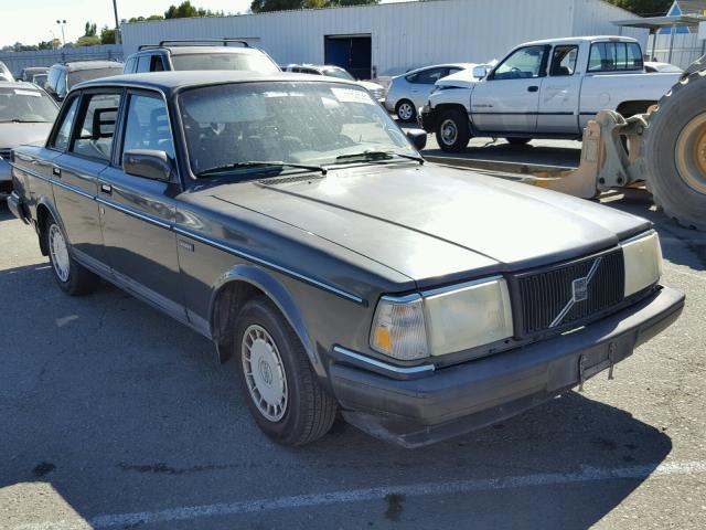 YV1AA8841M1430475 - 1991 VOLVO 240 GRAY photo 1