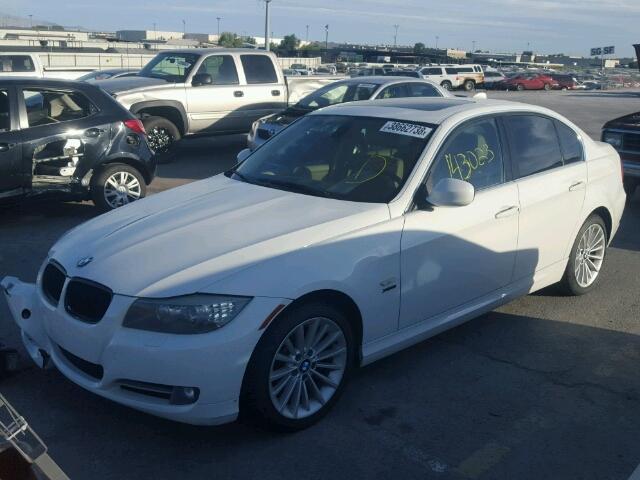 WBAPL3C53AA407902 - 2010 BMW 335 XI WHITE photo 2