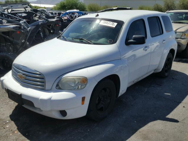 3GNBAAFW0BS647959 - 2011 CHEVROLET HHR LS WHITE photo 2