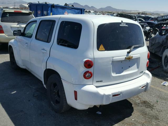 3GNBAAFW0BS647959 - 2011 CHEVROLET HHR LS WHITE photo 3