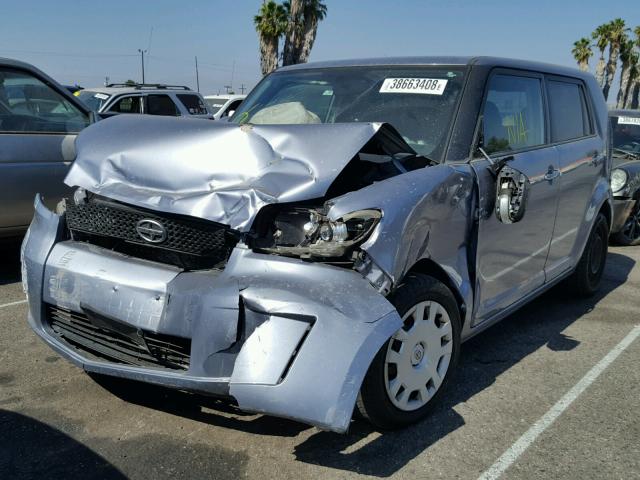 JTLKE50E491076027 - 2009 TOYOTA SCION XB Mavi foto 2