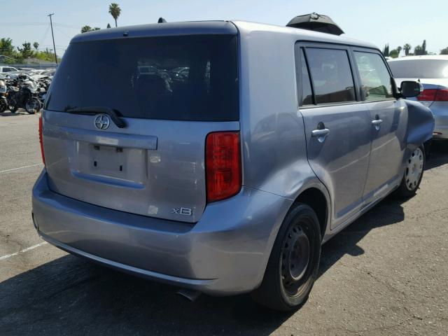 JTLKE50E491076027 - 2009 TOYOTA SCION XB Mavi foto 4