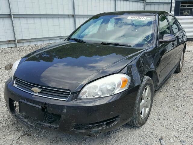 2G1WT57K491125180 - 2009 CHEVROLET IMPALA 1LT BROWN photo 2