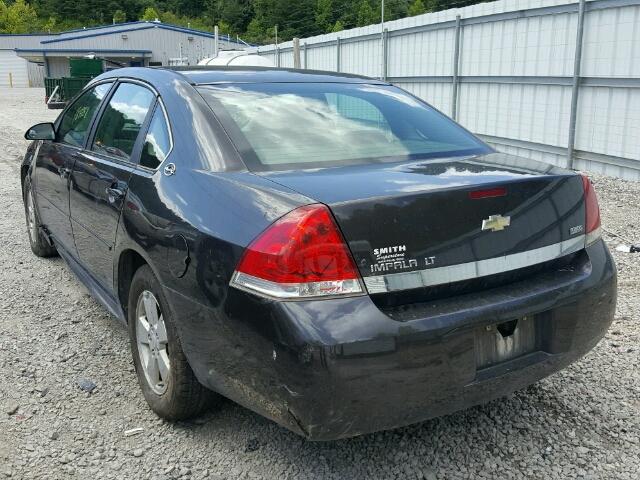 2G1WT57K491125180 - 2009 CHEVROLET IMPALA 1LT BROWN photo 3