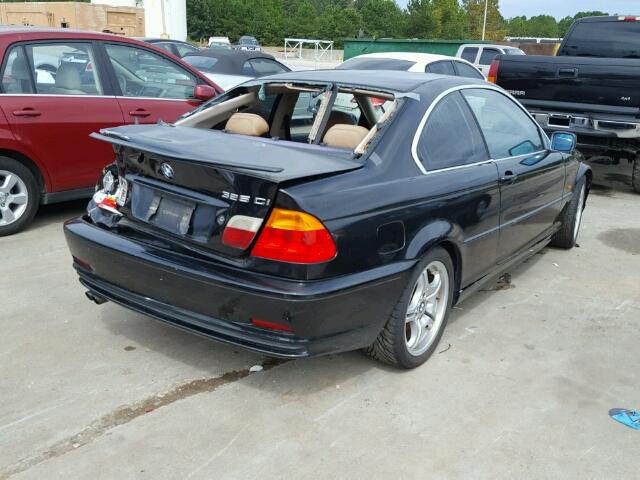 WBABN33462JW52951 - 2002 BMW 325CI BLACK photo 4