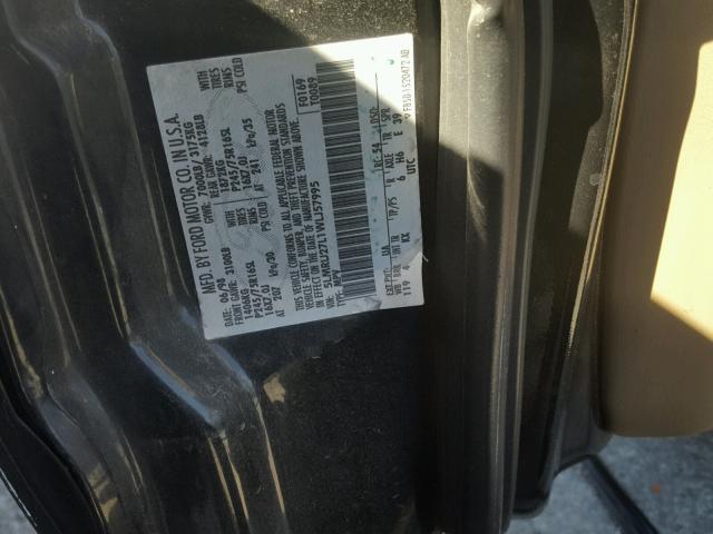 5LMRU27L1WLJ57995 - 1998 LINCOLN NAVIGATOR BLACK photo 10