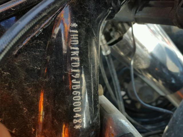 1HD1KED19JB600048 - 2018 HARLEY-DAVIDSON FLHTK ULTR BLACK photo 10