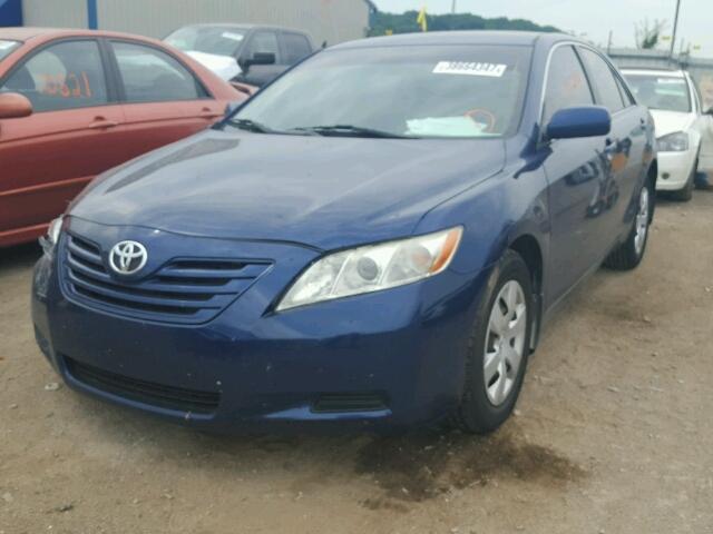 4T1BE46K28U256330 - 2008 TOYOTA CAMRY CE BLUE photo 2