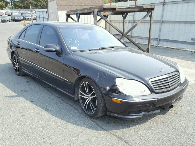 WDBNG73J82A292376 - 2002 MERCEDES-BENZ S 55 AMG BLACK photo 1