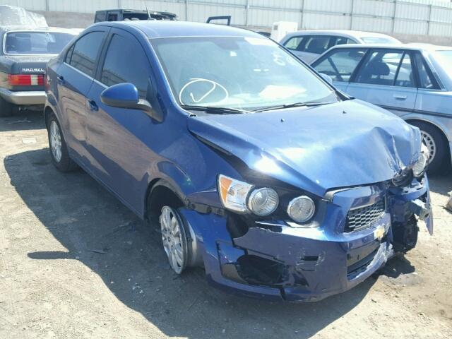 1G1JC5SH0D4108914 - 2013 CHEVROLET SONIC LT BLUE photo 1