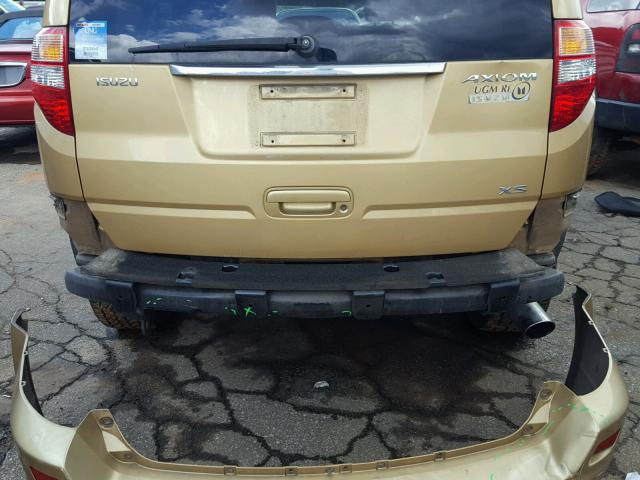 4S2CE58X824600374 - 2002 ISUZU AXIOM XS Qızıl foto 9
