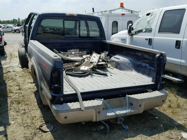 1FTSW21R48EB29079 - 2008 FORD F250 SUPER BLUE photo 3