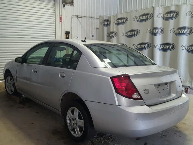 1G8AJ55F06Z177013 - 2006 SATURN ION LEVEL SILVER photo 3