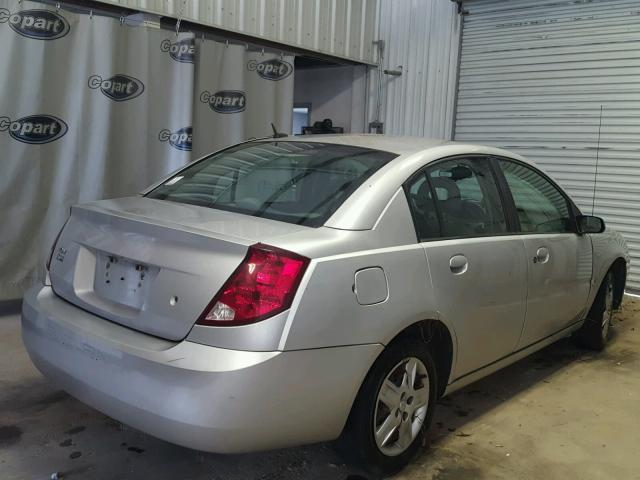 1G8AJ55F06Z177013 - 2006 SATURN ION LEVEL SILVER photo 4