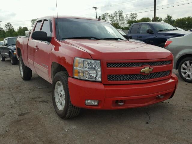 1GCRKSE3XBZ272179 - 2011 CHEVROLET SILVERADO RED photo 1