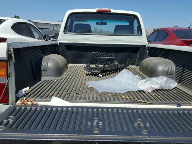 4TANL42N9VZ291853 - 1997 TOYOTA TACOMA WHITE photo 6