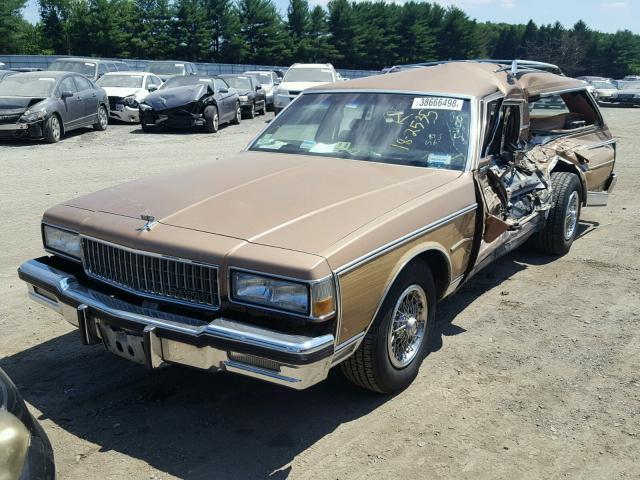 1G1BN81Y7JR144048 - 1988 CHEVROLET CAPRICE CL BROWN photo 2