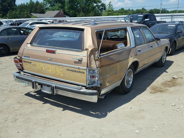 1G1BN81Y7JR144048 - 1988 CHEVROLET CAPRICE CL BROWN photo 4