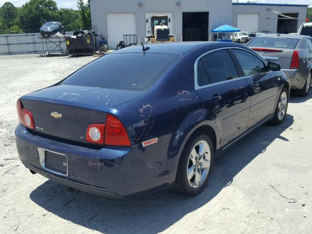 1G1ZH57B484217665 - 2008 CHEVROLET MALIBU 1LT 蓝色 照片 4