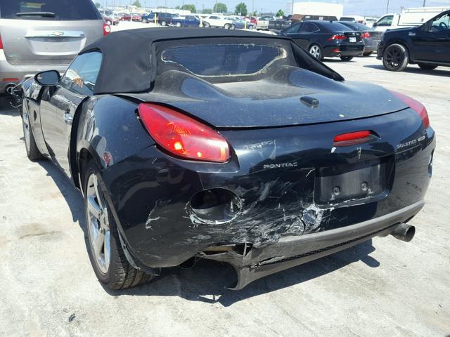 1G2MG35X57Y137794 - 2007 PONTIAC SOLSTICE G BLACK photo 3