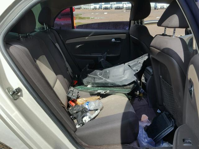 1G1ZB5EB2AF147016 - 2010 CHEVROLET MALIBU LS GOLD photo 6