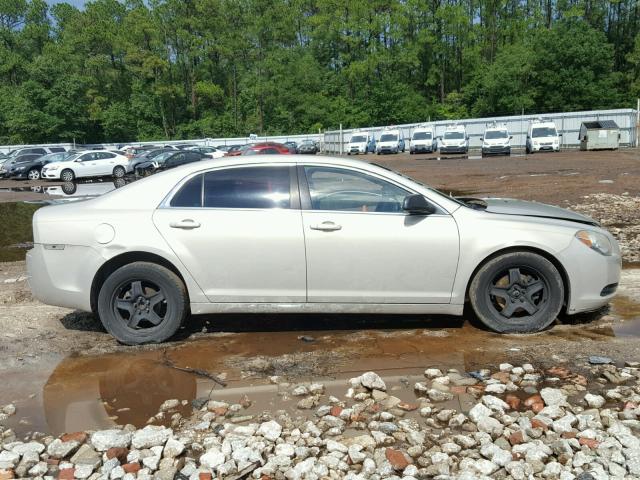 1G1ZB5EB2AF147016 - 2010 CHEVROLET MALIBU LS GOLD photo 9