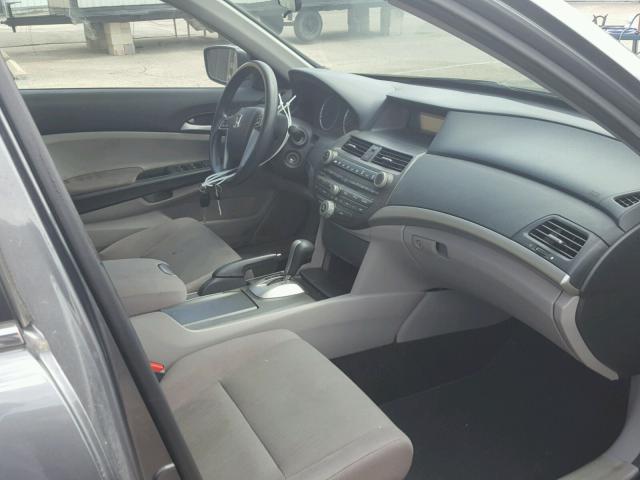 1HGCP2F48CA222753 - 2012 HONDA ACCORD LXP GRAY photo 5