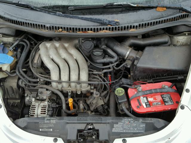 3VWCS21C01M420963 - 2001 VOLKSWAGEN NEW BEETLE 灰色 照片 7