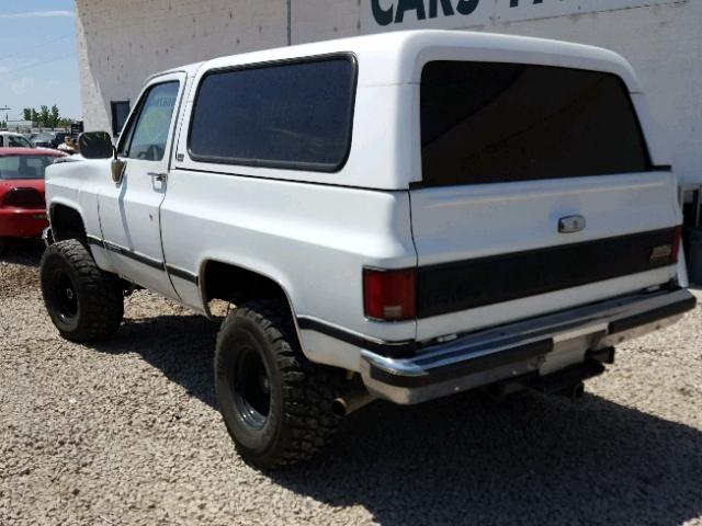 1GKEV18K1LF519924 - 1990 GMC JIMMY V15 WHITE photo 3