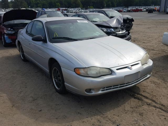 2G1WW12E519120738 - 2001 CHEVROLET MONTE CARL ვერცხლისფერი ფოტო 1
