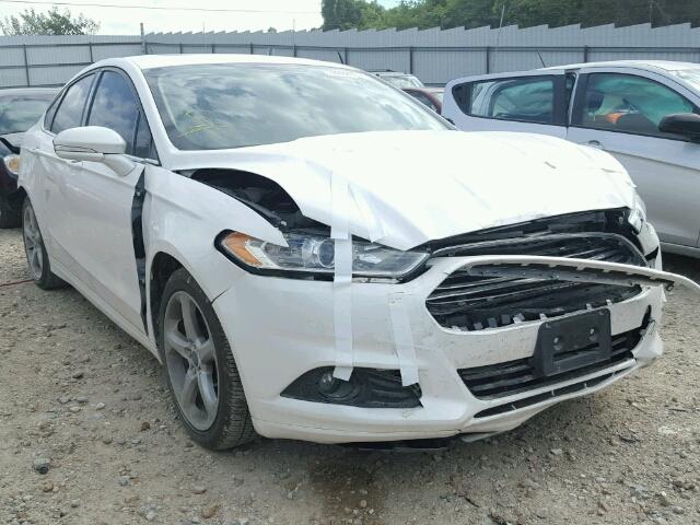 1FA6P0H74E5358614 - 2014 FORD FUSION WHITE photo 1