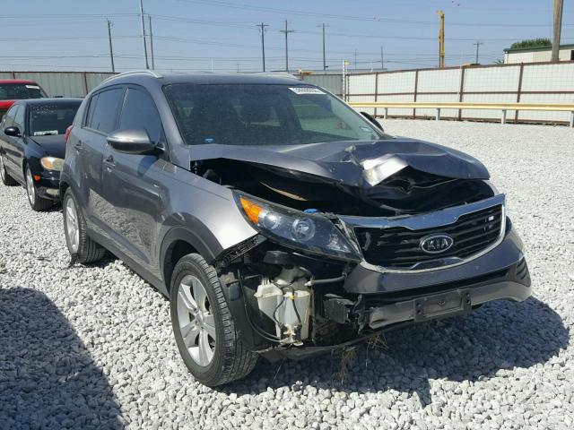 KNDPB3A2XC7268883 - 2012 KIA SPORTAGE B GRAY photo 1