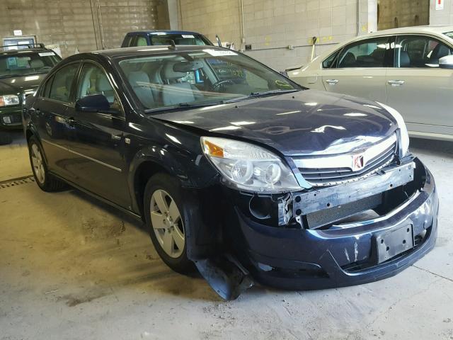 1G8ZR57548F225357 - 2008 SATURN AURA GREEN BLUE photo 1