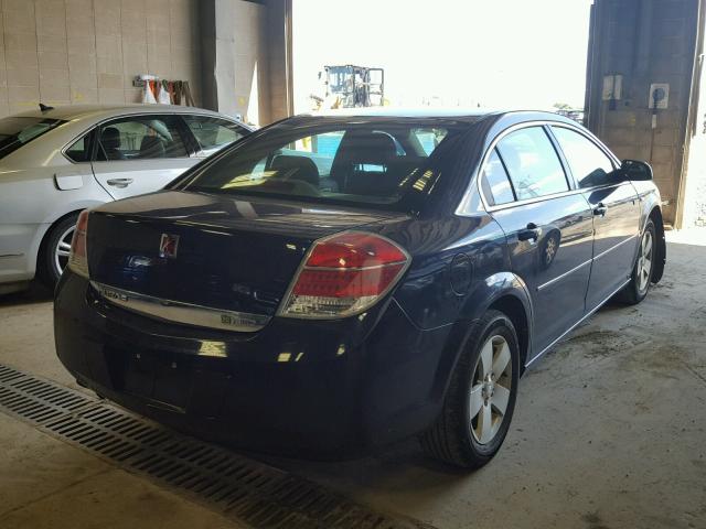 1G8ZR57548F225357 - 2008 SATURN AURA GREEN BLUE photo 4