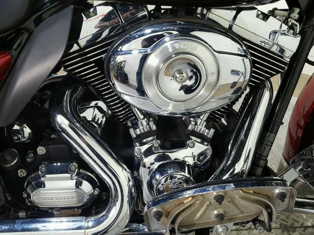 1HD1KEM1XDB604131 - 2013 HARLEY-DAVIDSON FLHTK ELEC წითელი ფოტო 12