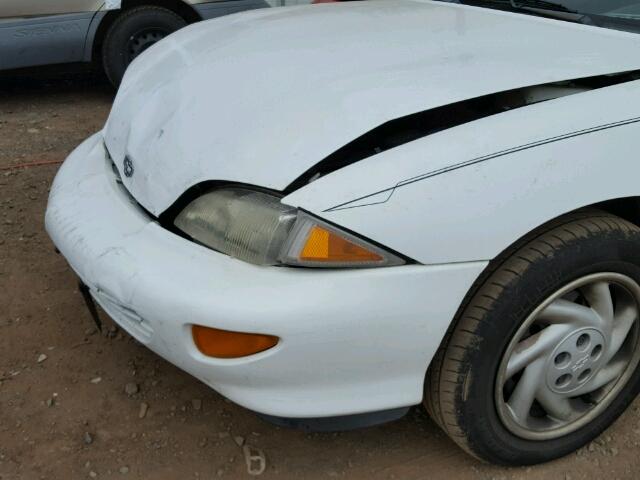 1G1JC5240W7260318 - 1998 CHEVROLET CAVALIER WHITE photo 9