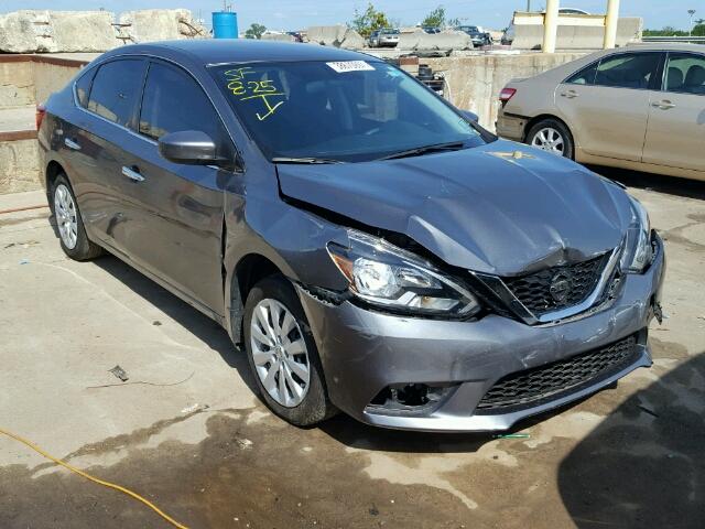 3N1AB7AP4GL652641 - 2016 NISSAN SENTRA S SILVER photo 1