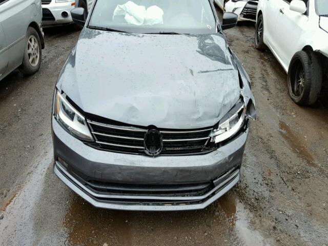 3VWD17AJ8GM292208 - 2016 VOLKSWAGEN JETTA SPOR GRAY photo 7