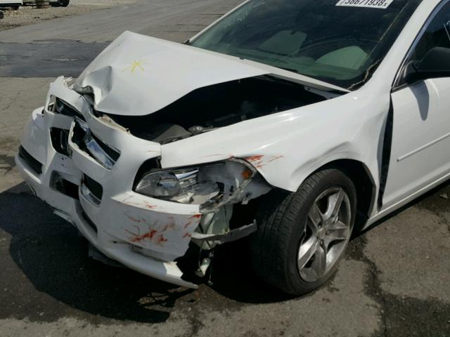 1G1ZB5E05CF217593 - 2012 CHEVROLET MALIBU LS Ağ foto 9