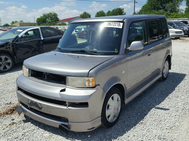 JTLKT324364094673 - 2006 TOYOTA SCION XB Grau Foto 2