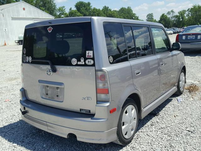JTLKT324364094673 - 2006 TOYOTA SCION XB Grau Foto 4