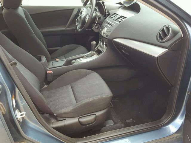 JM1BL1SF5A1163150 - 2010 MAZDA 3 I BLUE photo 5