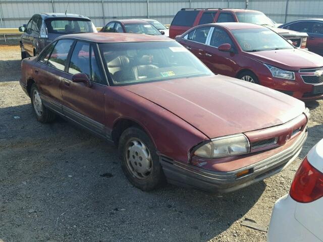 1G3HY53L7NH317667 - 1992 OLDSMOBILE 88 ROYALE RED photo 1