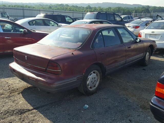 1G3HY53L7NH317667 - 1992 OLDSMOBILE 88 ROYALE RED photo 4