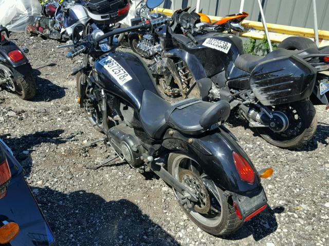 5VPAB26D573000820 - 2007 VICTORY MOTORCYCLES VEGAS 8-BA BLACK photo 3