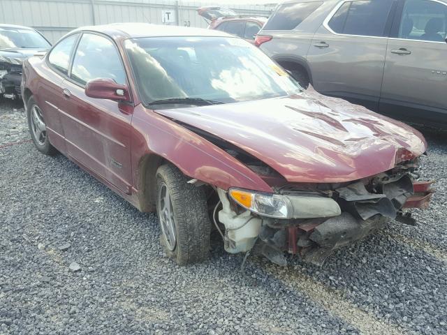 1G2WR12132F261381 - 2002 PONTIAC GRAND PRIX MAROON photo 1