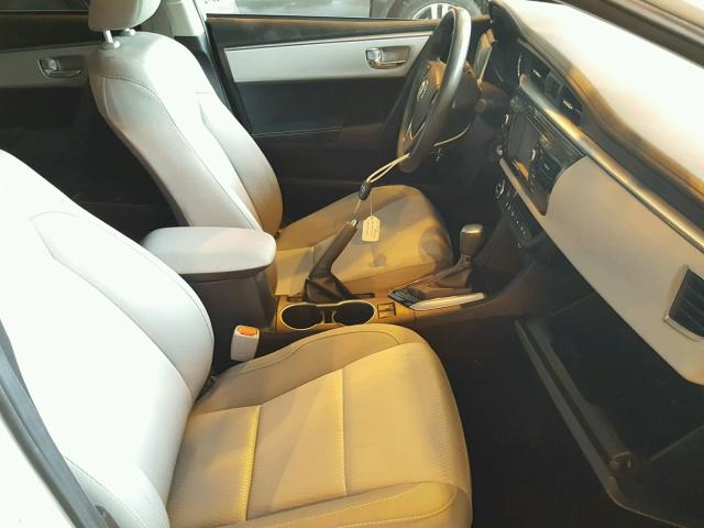 5YFBPRHE1EP091348 - 2014 TOYOTA COROLLA EC 白色 照片 5