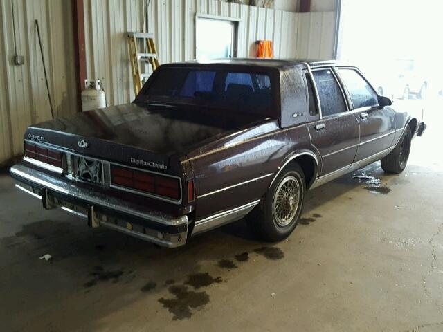 1G1BU51H3H9128344 - 1987 CHEVROLET CAPRICE PURPLE photo 4